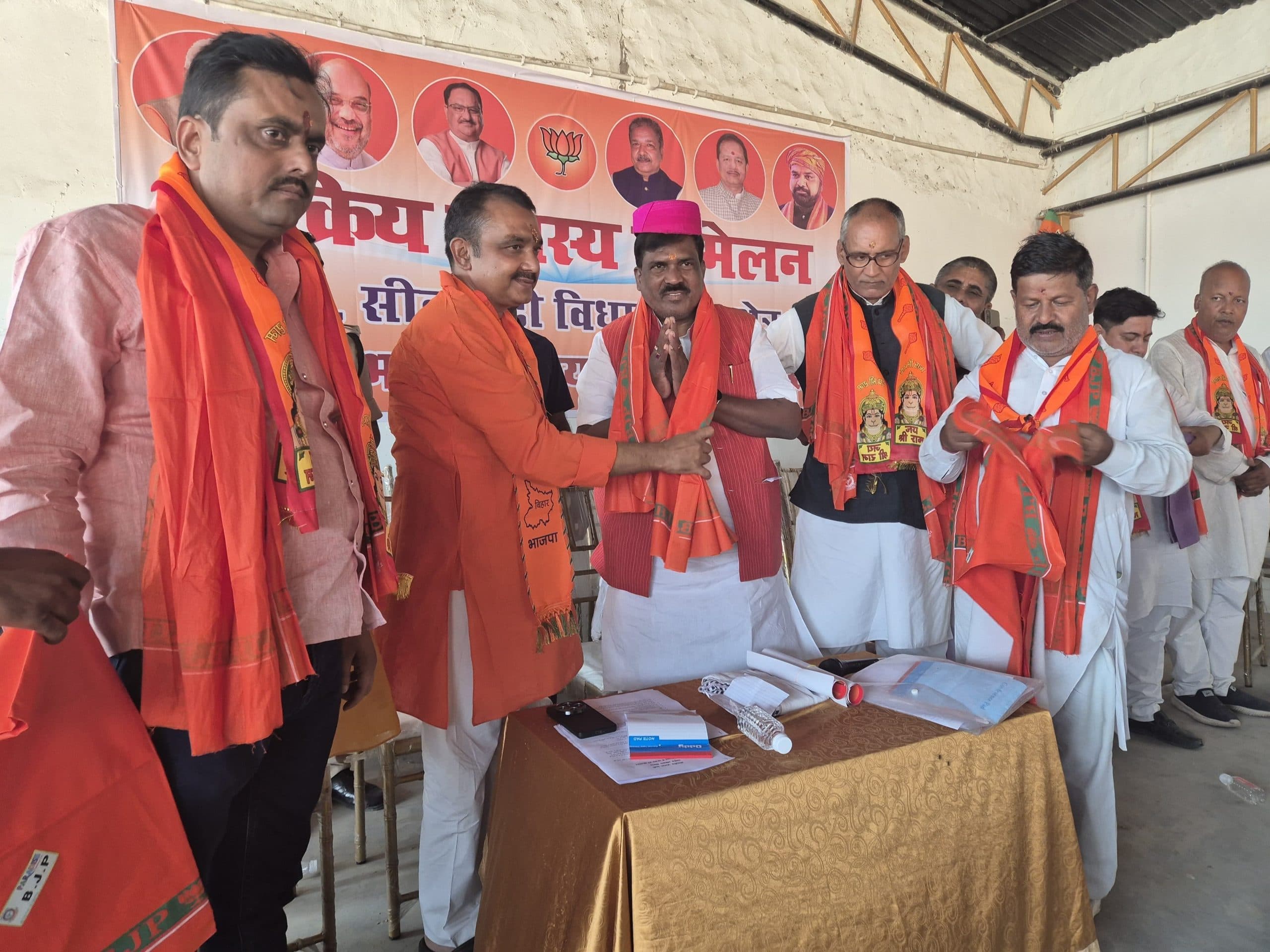 sitamarhi news: भाजपा एकमात्र पार्टी जिसका उद्देश्य भारत माता को परम वैभव दिलाना