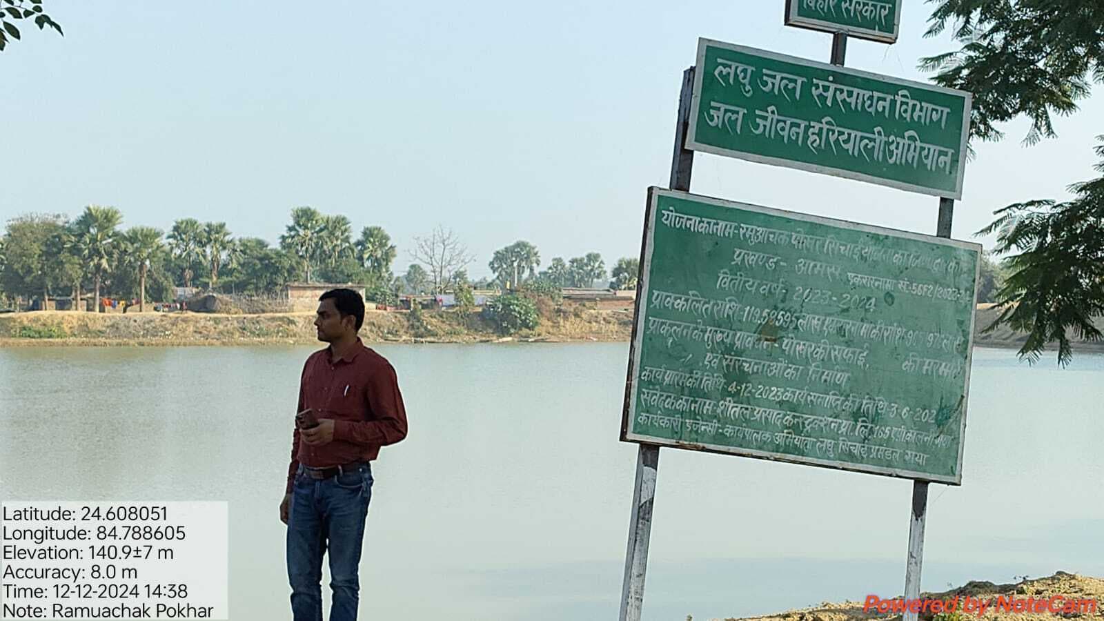 Gaya News : जल जीवन हरियाली का दिख रहा असर, भूजल स्तर में दिखा सुधार