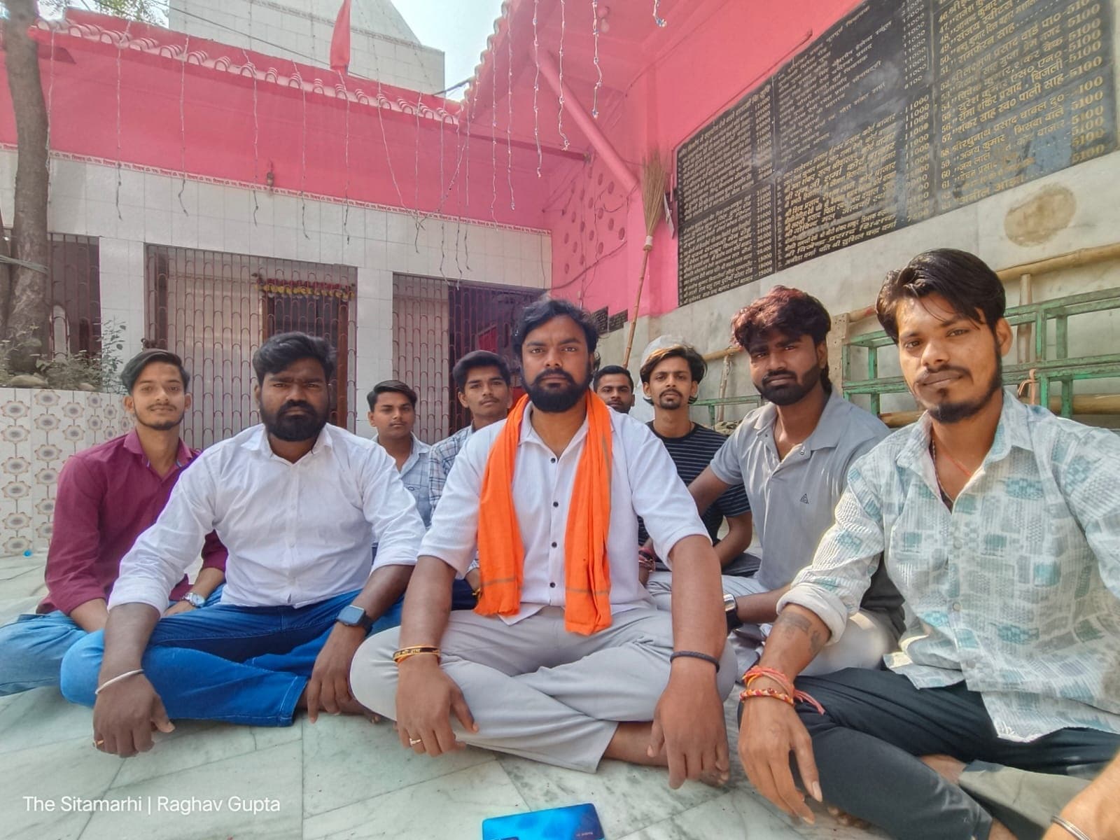 sitamarhi news: श्रीराम के नाम पर संगठित युवा शक्ति धर्म और संस्कृति के लिए है समर्पित