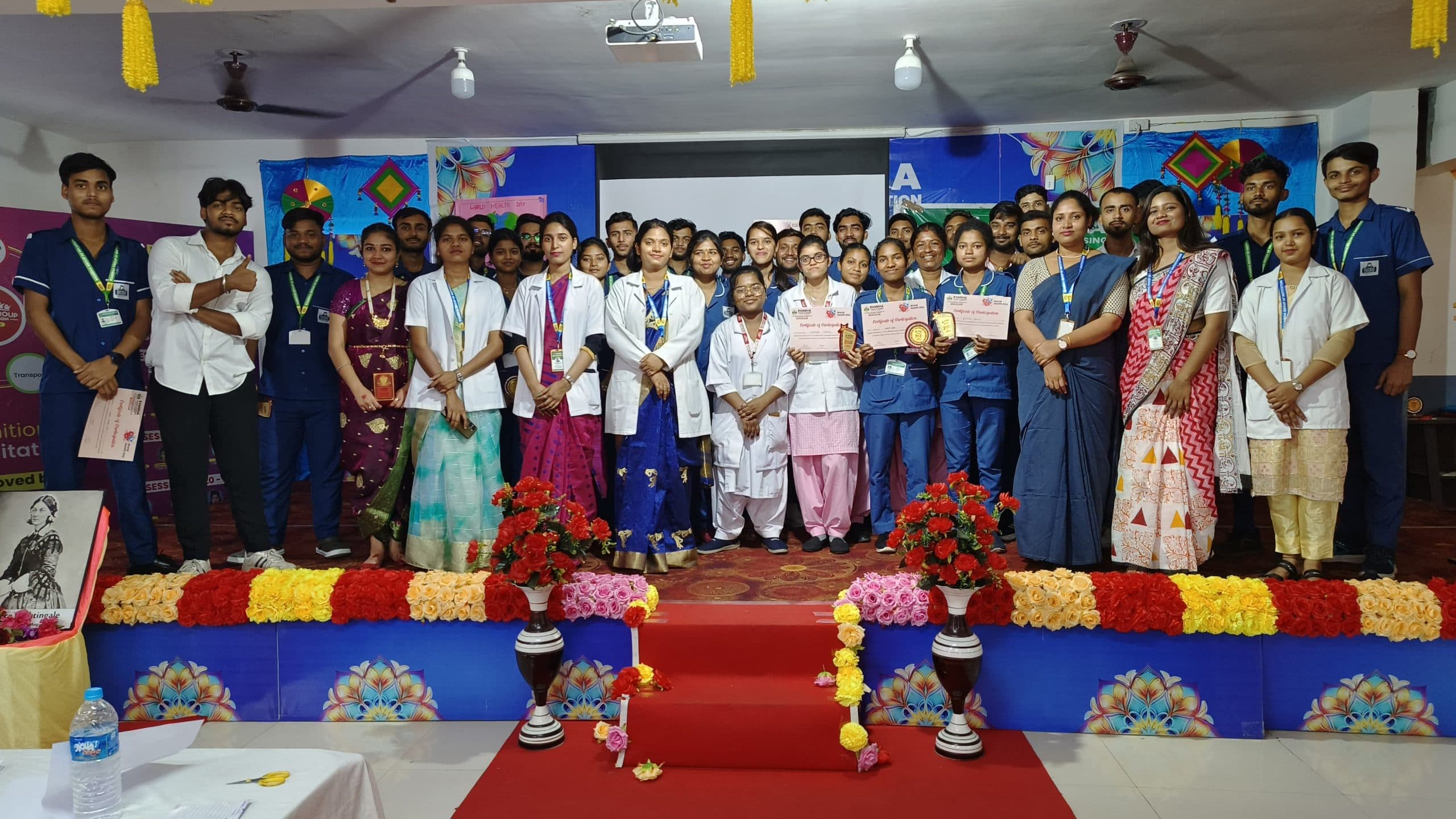 east singhbhum news: रंभा कॉलेज ऑफ नर्सिंग में मना विश्व स्वास्थ्य दिवस