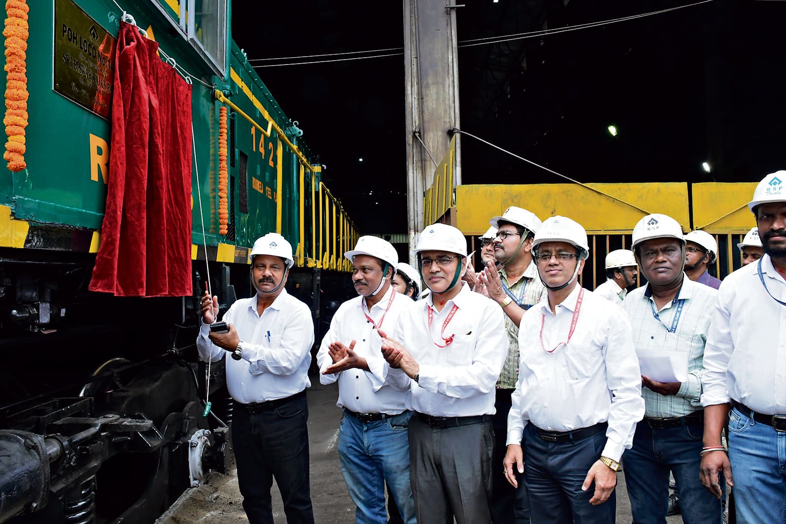 Rourkela News : आरएसपी के यातायात व कच्चा सामग्री विभाग में ओवरहाल किया लोको हुआ चालू