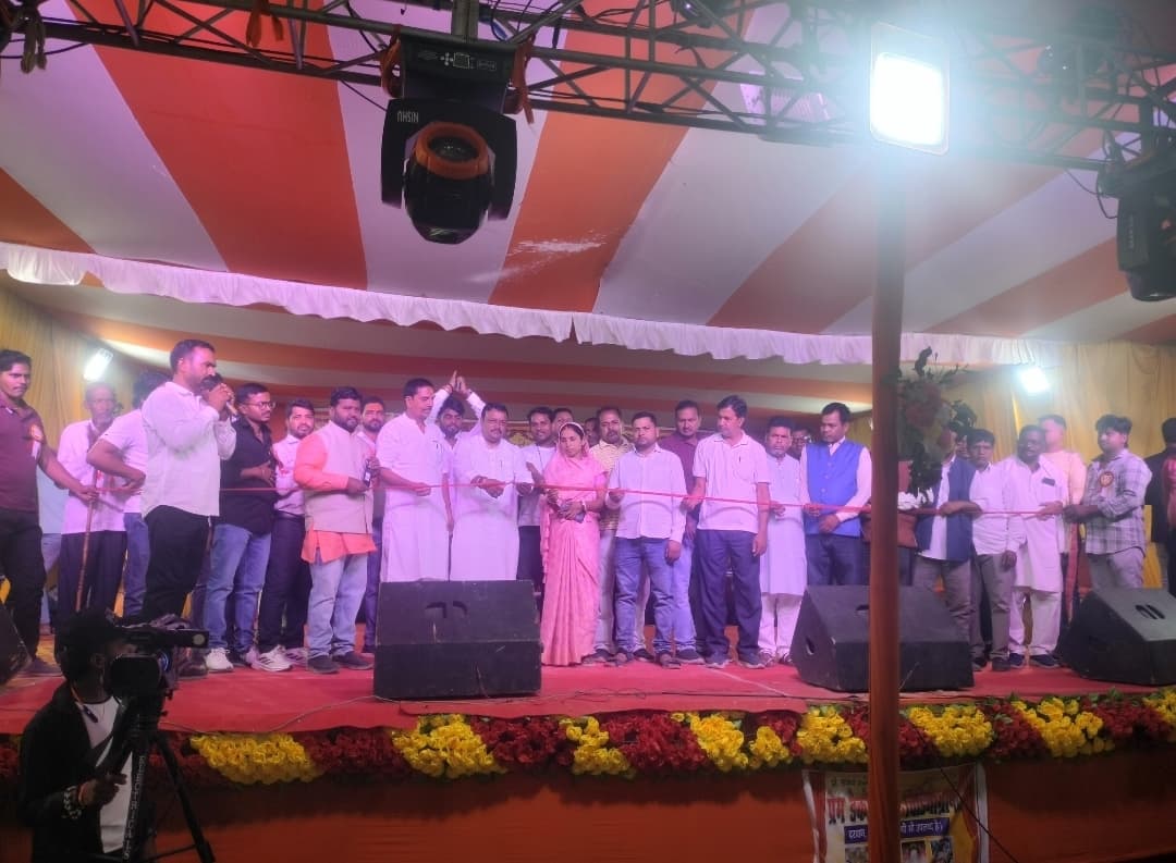 कटघरा में चैत रामनवमी काली पुजा का समापन