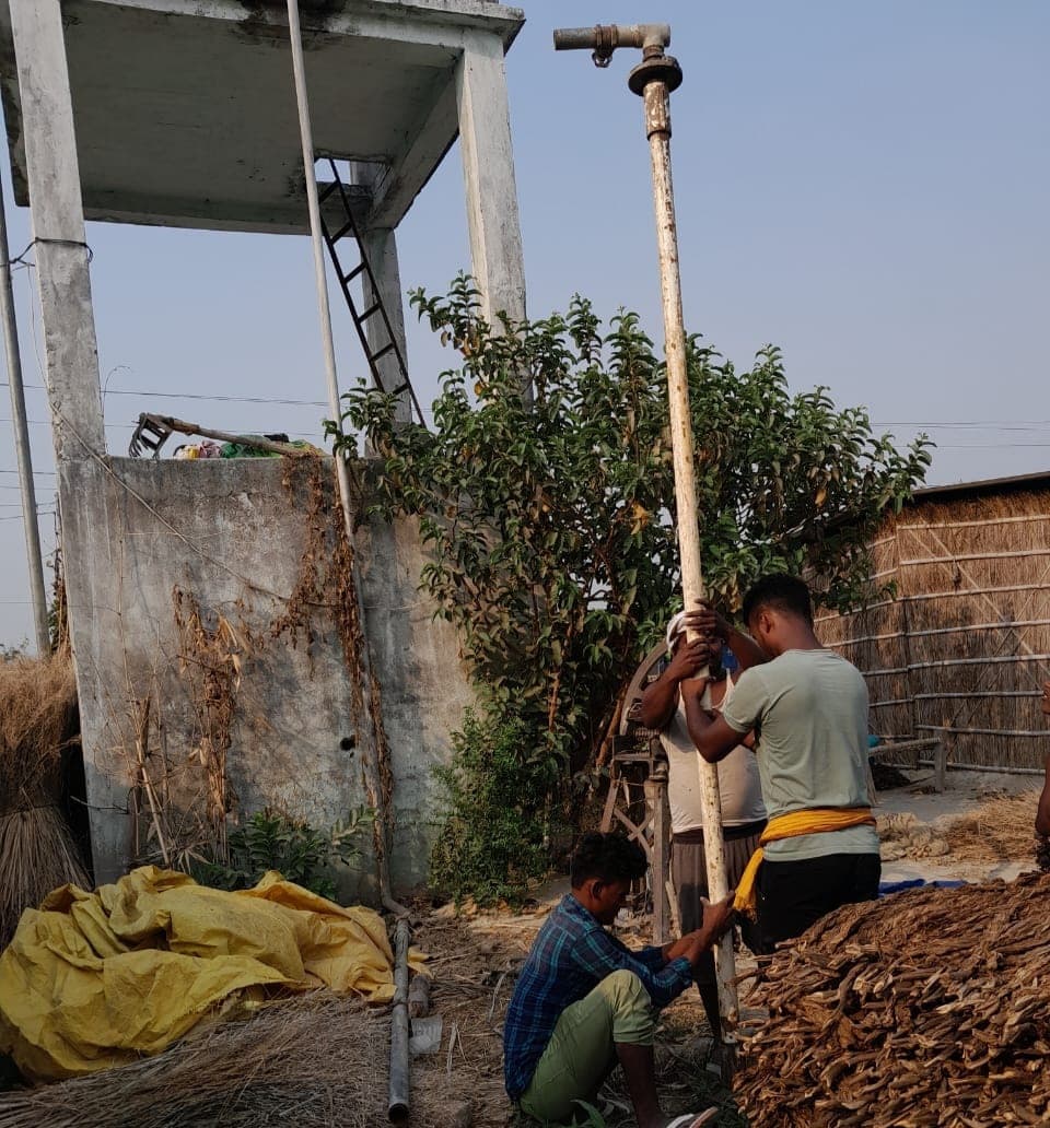 hajipur news. 307 वार्डों में नलजल का कार्य प्रगति पर, 522 को विभागीय स्वीकृति का इंतजार