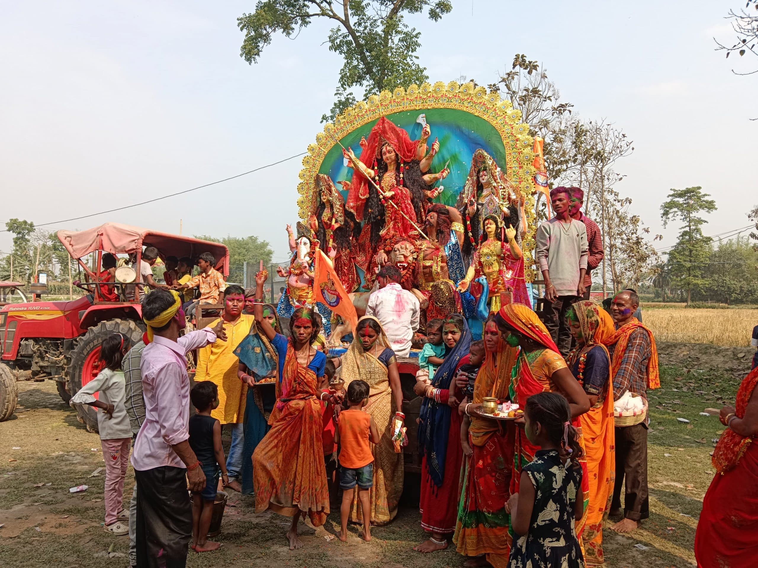 तीन दिवसीय चैती दुर्गा मेला का हुआ समापन