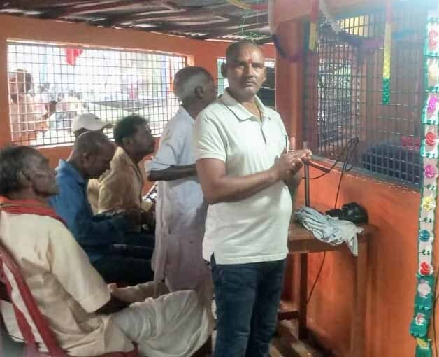 हसेली गांव में अष्टयाम संकीर्तन का समापन