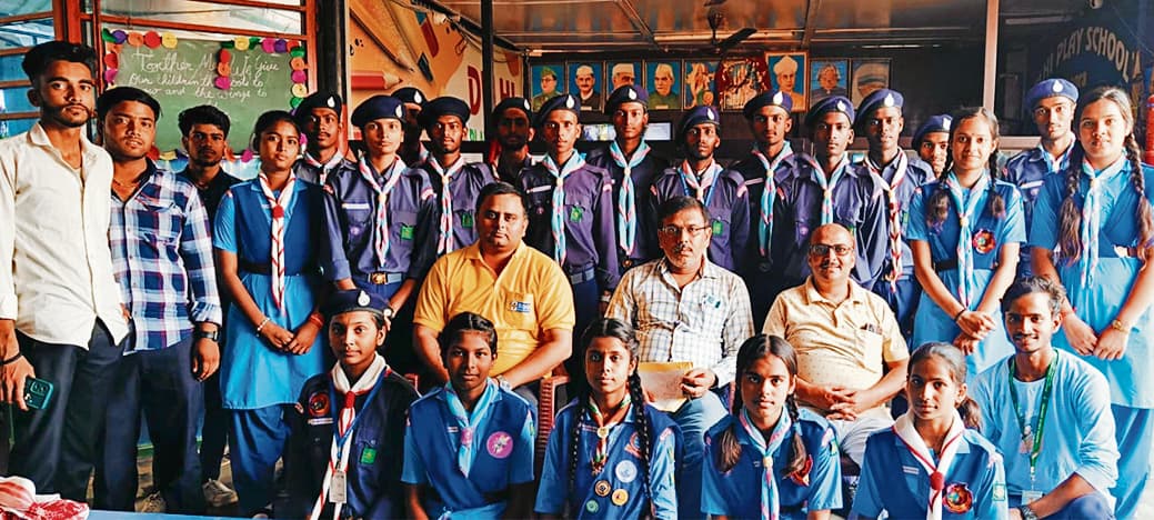 Saran News : राष्ट्रीय शिविर में बिहार का प्रतिनिधित्व करेगी स्काउट-गाइड की टीम