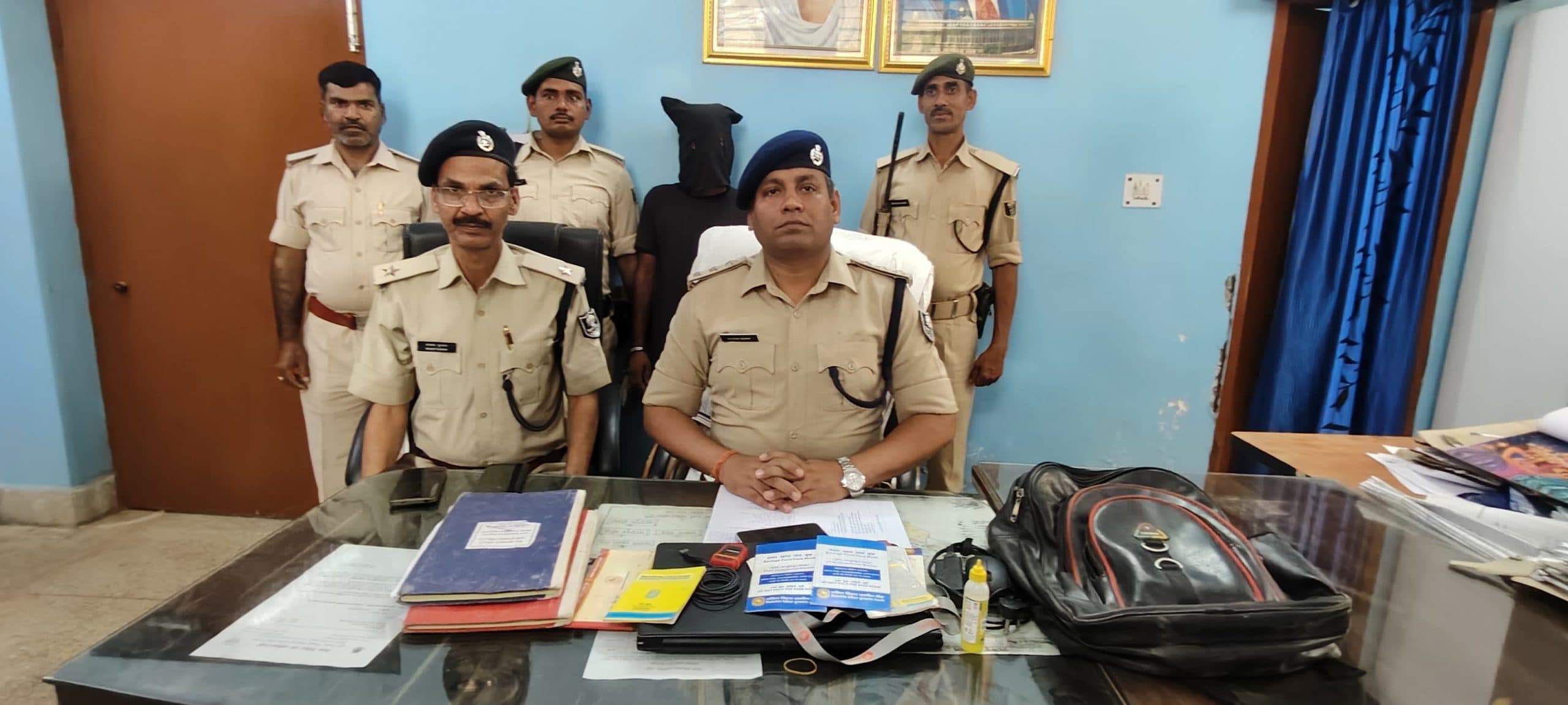 सीएसपी संचालक से लूटपाट मामले में गिरफ्तार विशाल पर कई मामले हैं दर्ज