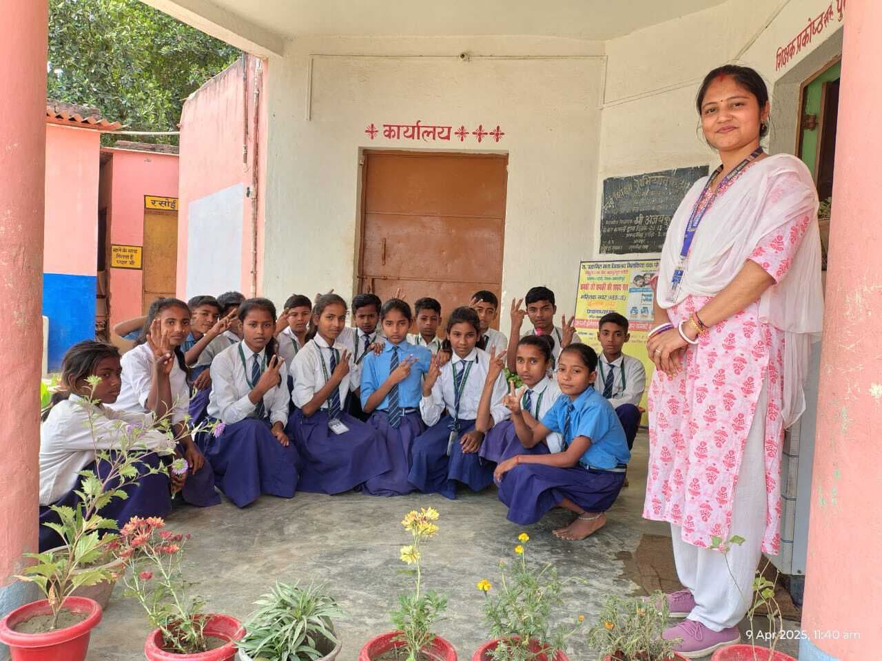 Education news from Samastipur:गुलशन प्रधानमंत्री व उप प्रधानमंत्री बनी प्रियांशु कुमारी