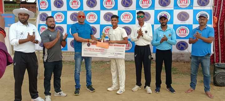 सिमडेगा ने पलामू को पांच विकेट से हराया