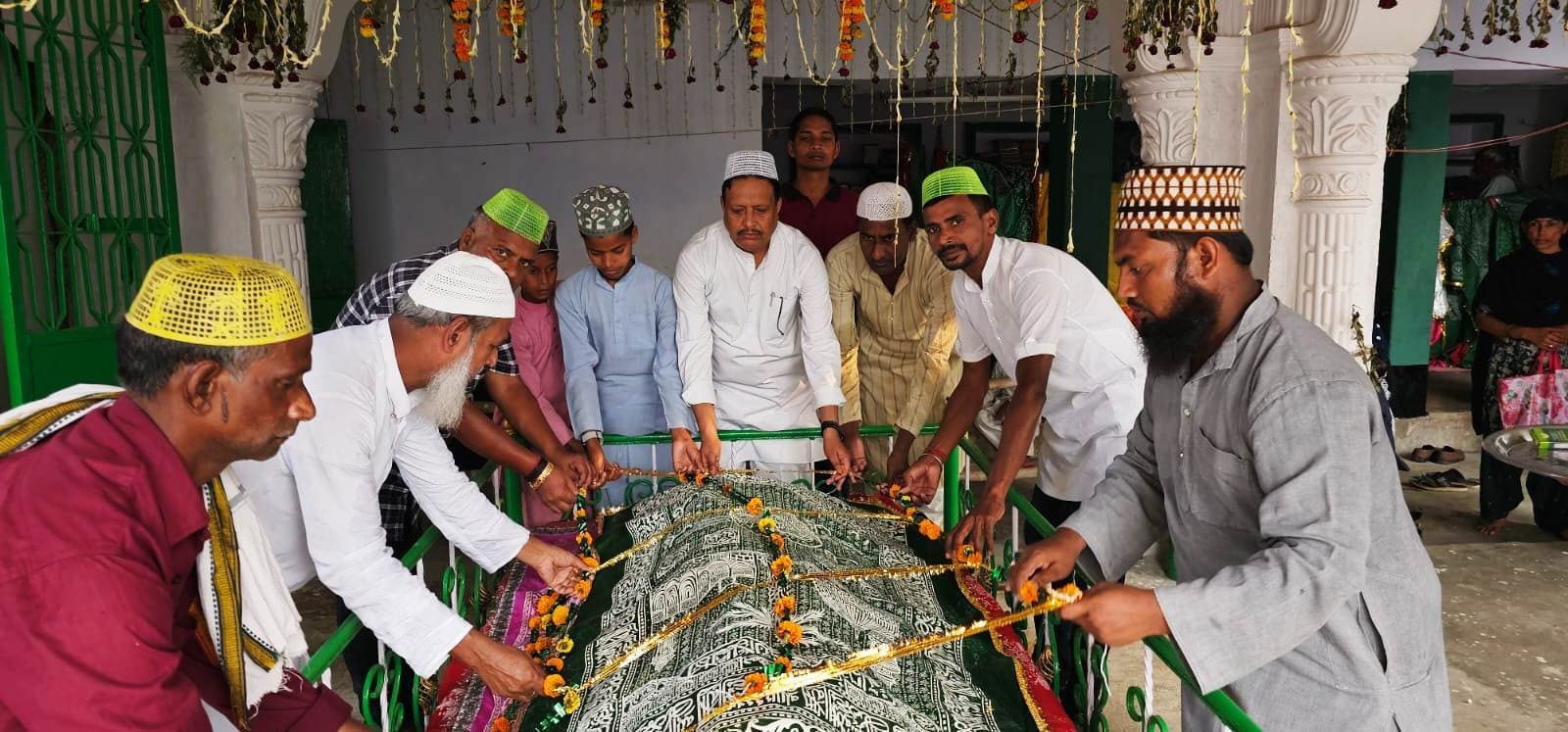 Bhagalpur news रसीदपुर में 48 वां उर्स- ए- पाक मना