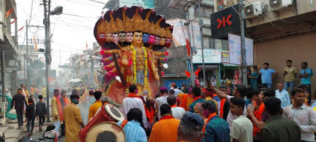 प्रतिमा विसर्जन के साथ श्री विष्णु यज्ञ का हुआ समापन