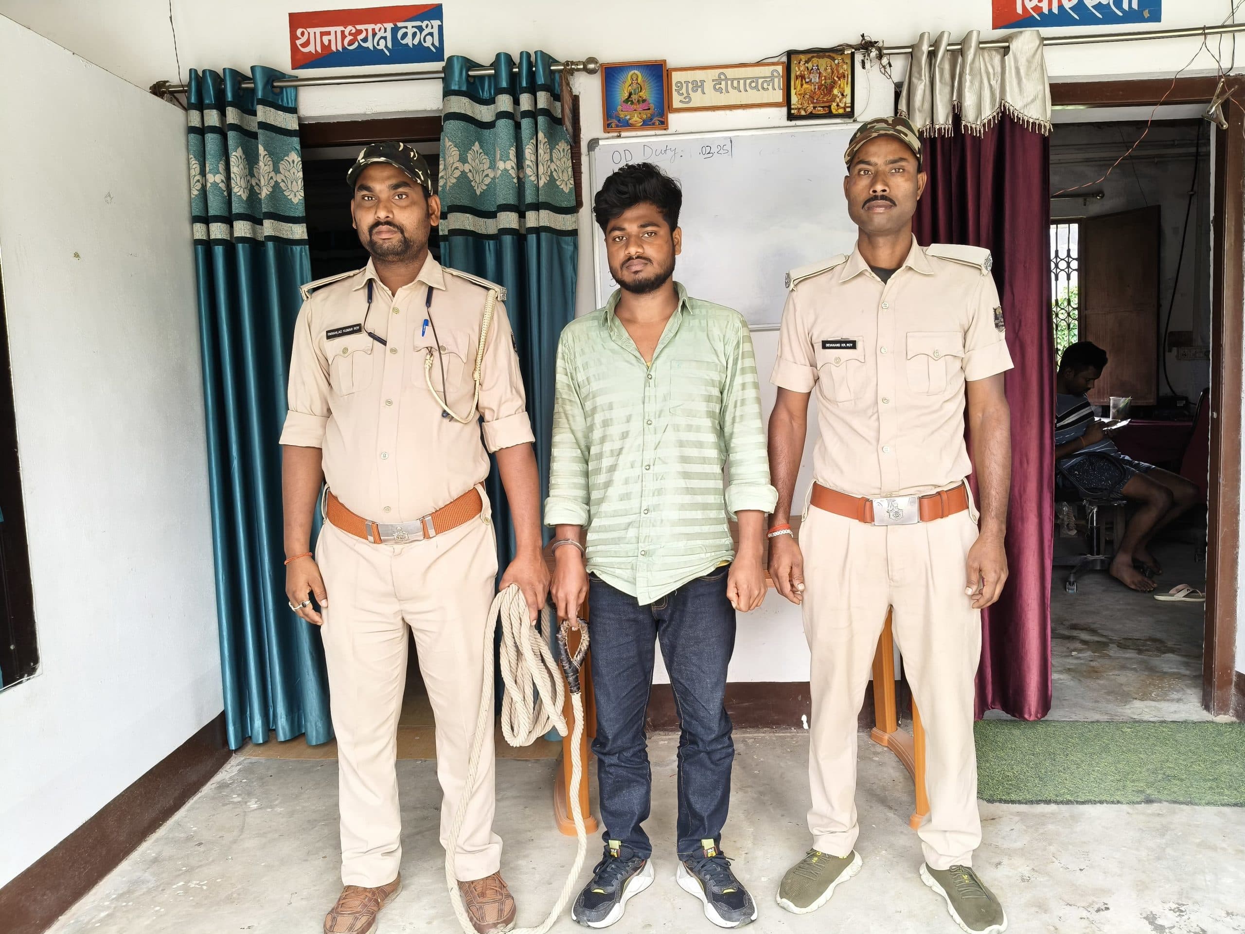 अपहरण के आरोपित को पुलिस ने किया गिरफ्तार