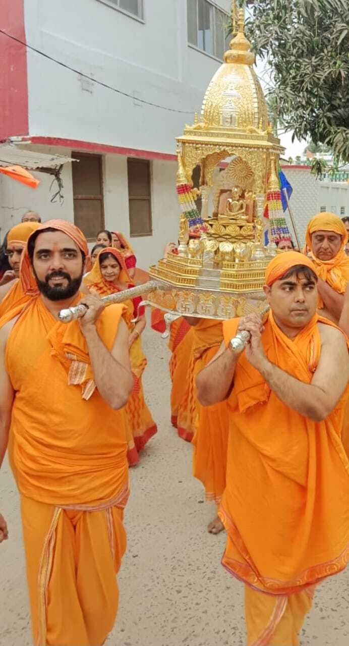 बारसोई में धूमधाम से मनायी गयी महावीर जयंती