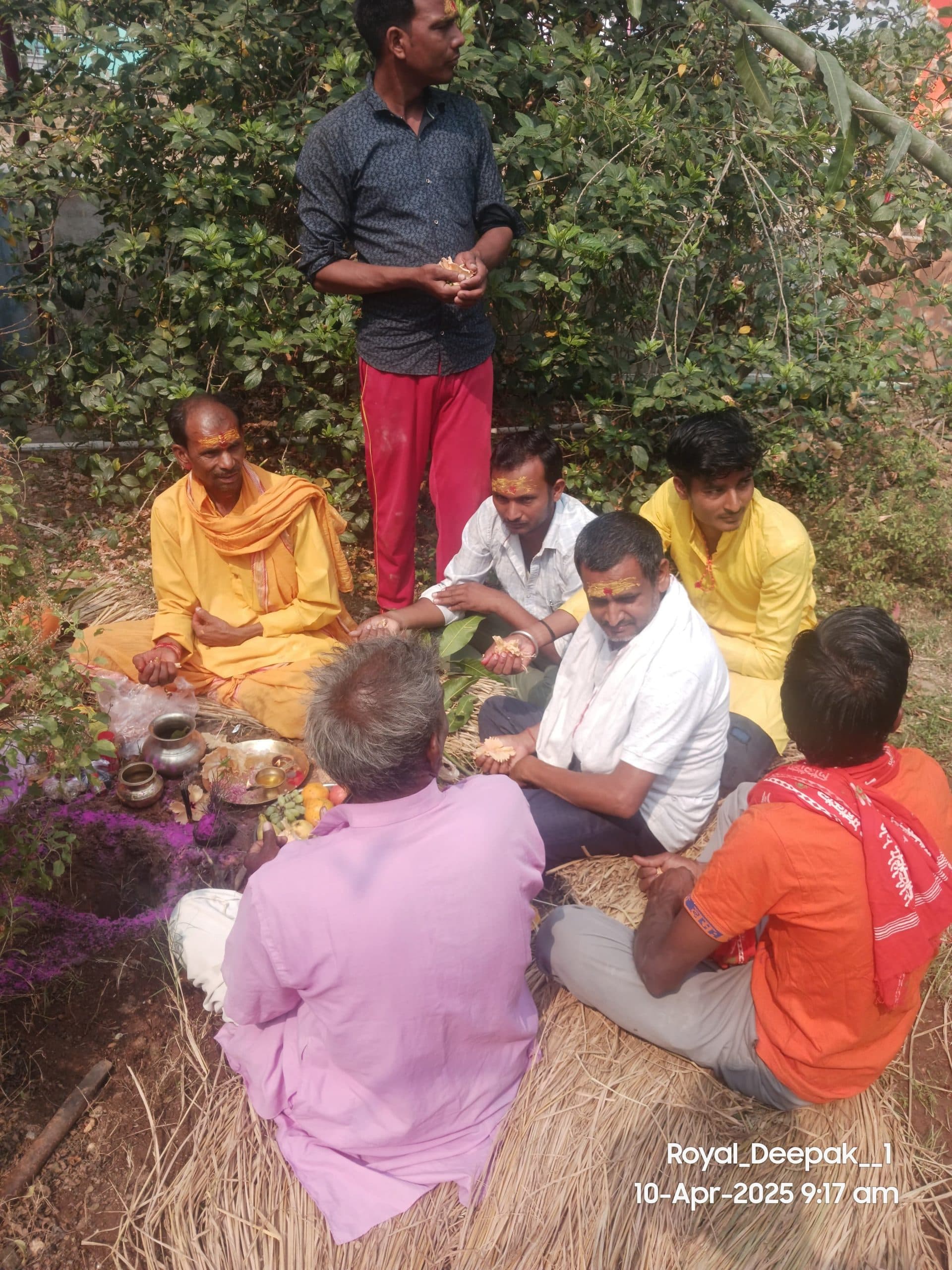 श्रीश्री 1008 महारुद्र यज्ञ को लेकर निकाली गयी बाइक रैली