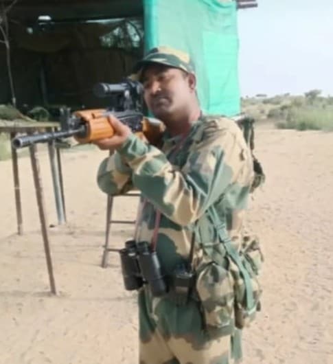 तबीयत बिगड़ने पर सीमा पर तैनात बीएसएफ जवान की हुई मौत
