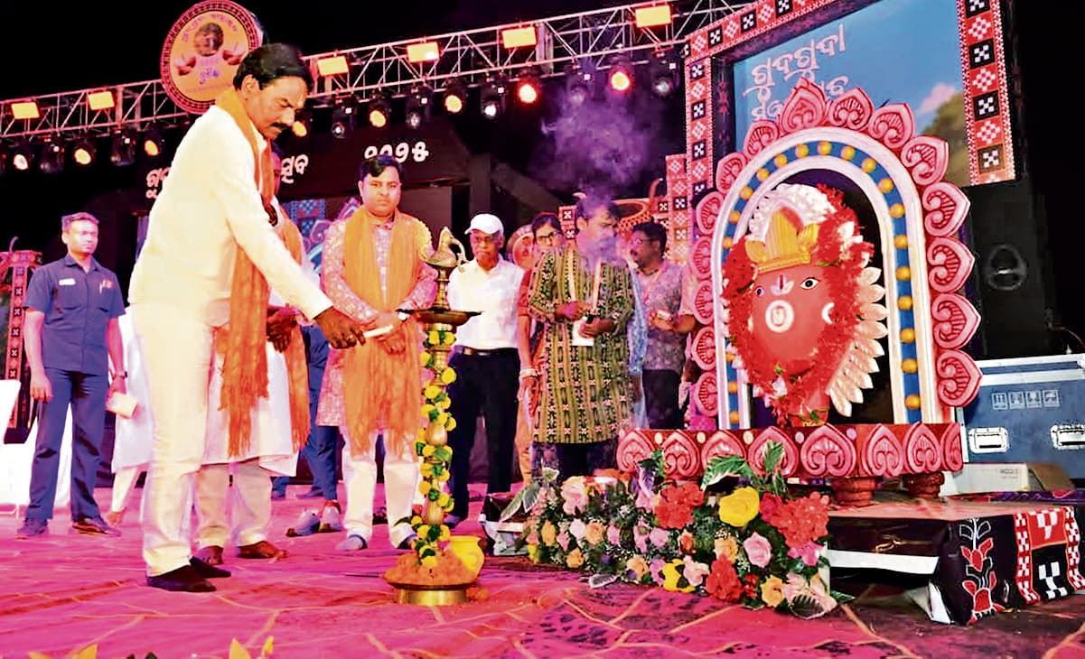 Sambalpur News: गुदगुदा महोत्सव से लुप्त हो रही कला को मिलेगी पहचान : प्रदीप बलसामंत