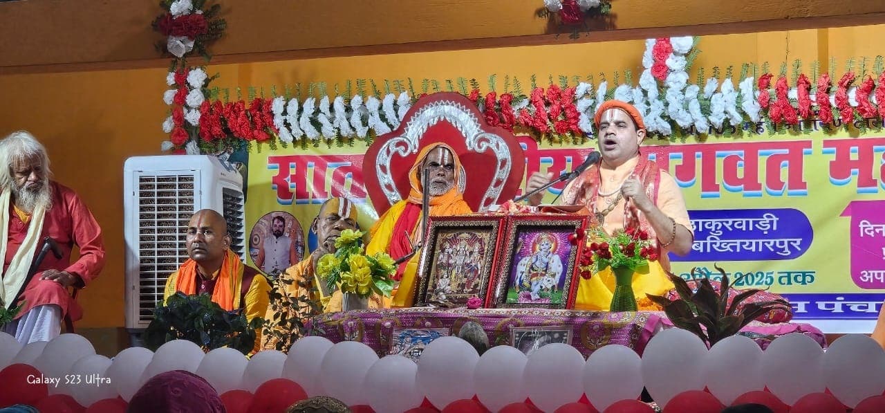 सत्य का रास्ता ही भगवान के द्वार तक पहुंचाता है - शशिभूषण महाराज