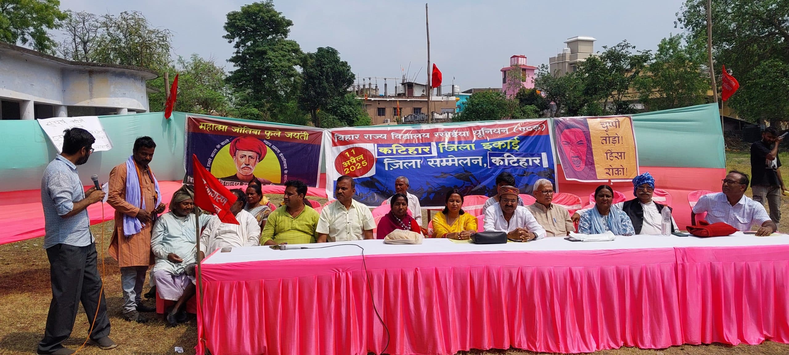 रसोइया, मासिक मानदेय 18 हजार करने की भरी हुंकार