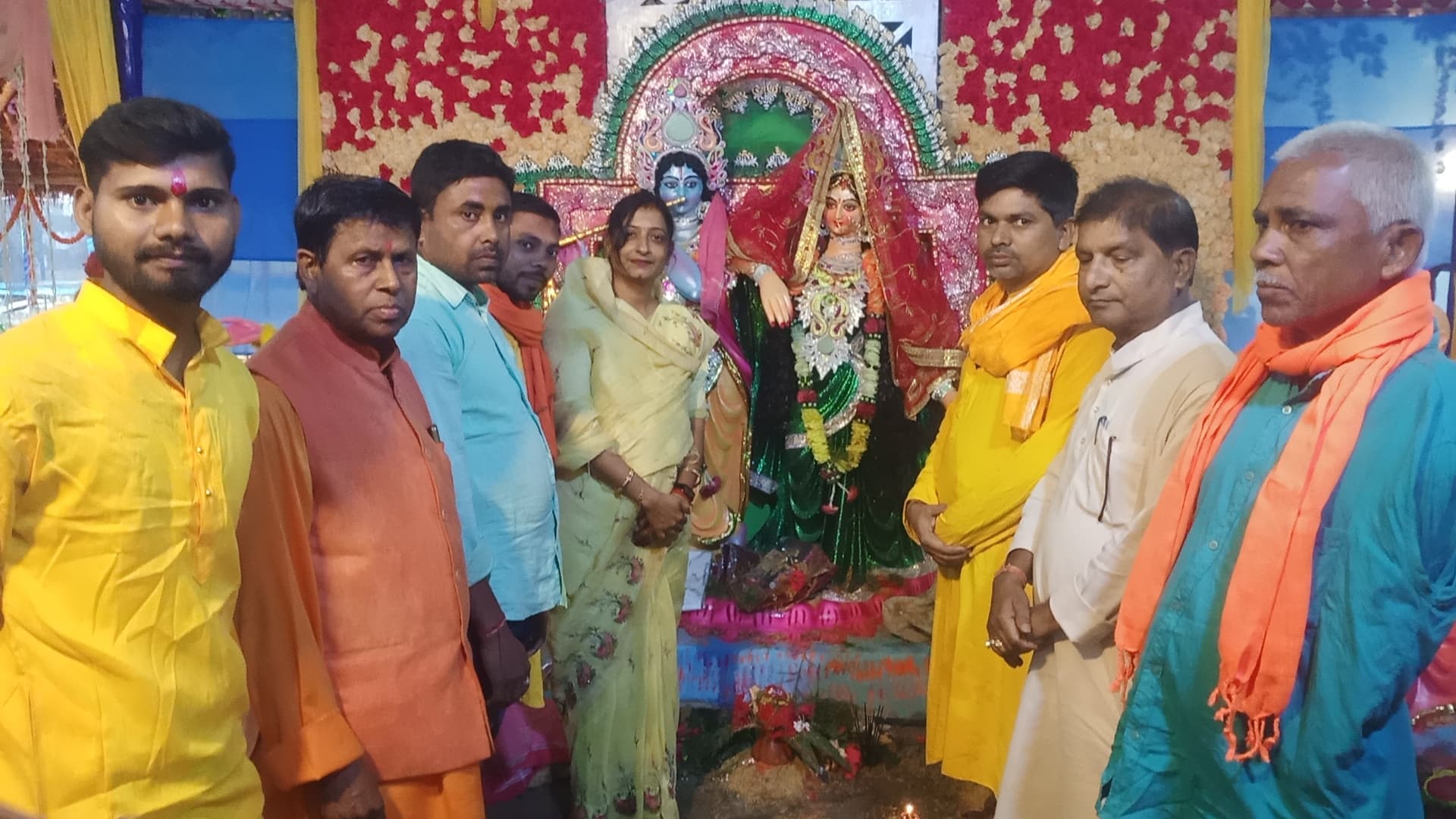 अखंड हरिनाम संकीर्तन में शामिल हुई विधायक