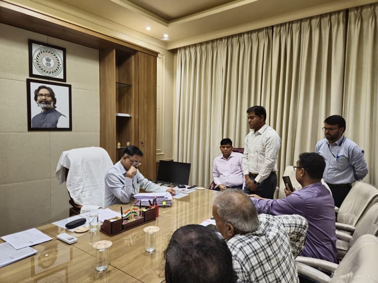 Ranchi news : शहरी परियोजनाओं को समय पर पूरा करे जुडको : सुदिव्य कुमार