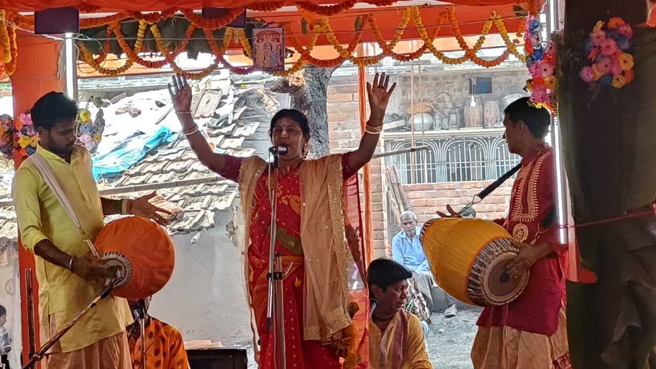 मुर्गाडांगा में 24 प्रहर हरिनाम संकीर्तन शुरू