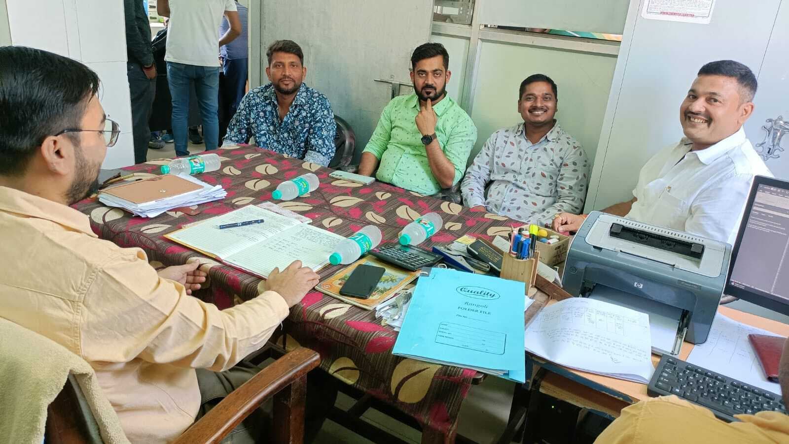 इंदुपुर मौजा में 80 एकड़ भूमि पर लगी फसल की नीलामी संपन्न