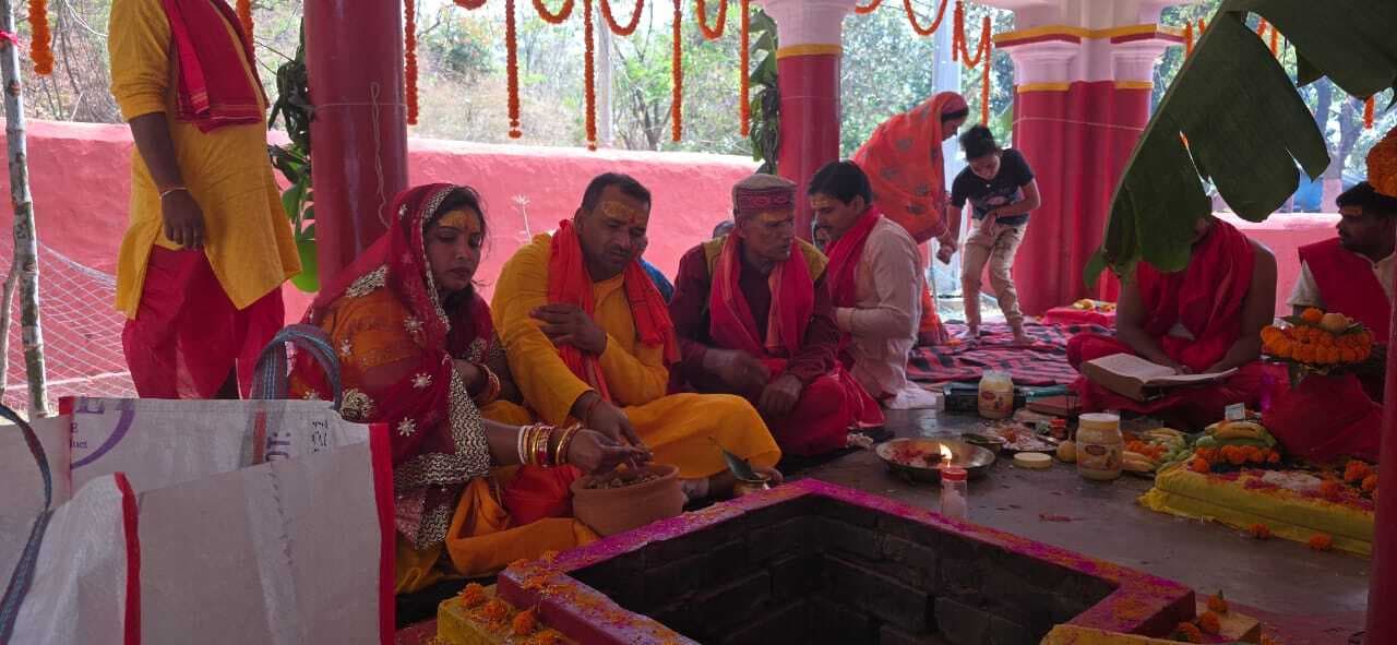 यक्षराज मंदिर में अष्टयाम सह हरिकीर्तन शुरू