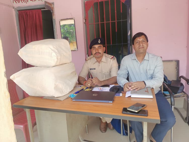 24 किलो गांजा बरामद, चार तस्कर गिरफ्तार