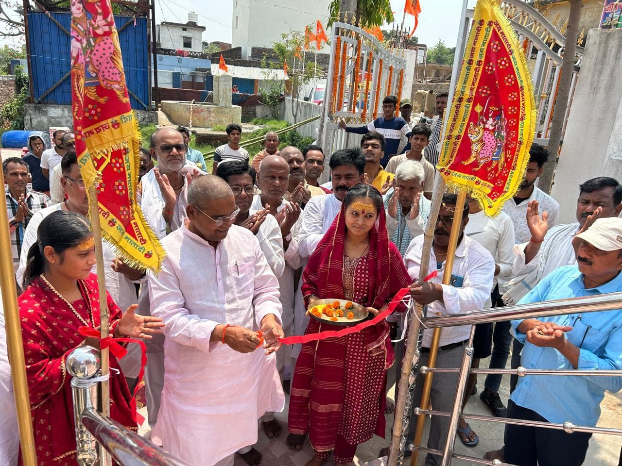 हनुमान जयंती पर बजरंगबली की प्रतिमा की हुई प्राण प्रतिष्ठा