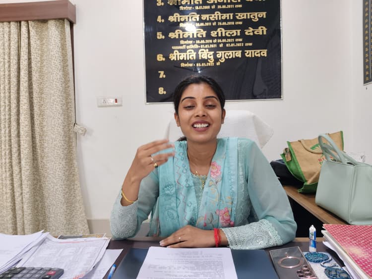 Madhubani News : जिप अध्यक्ष ने की फसल क्षति सर्वे की मांग