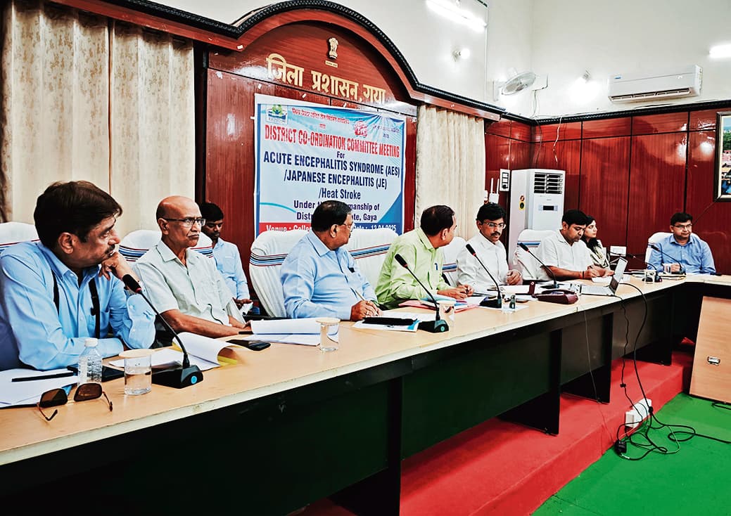 Gaya News : गया में जेइ का टीकाकरण शत प्रतिशत कराने पर जोर