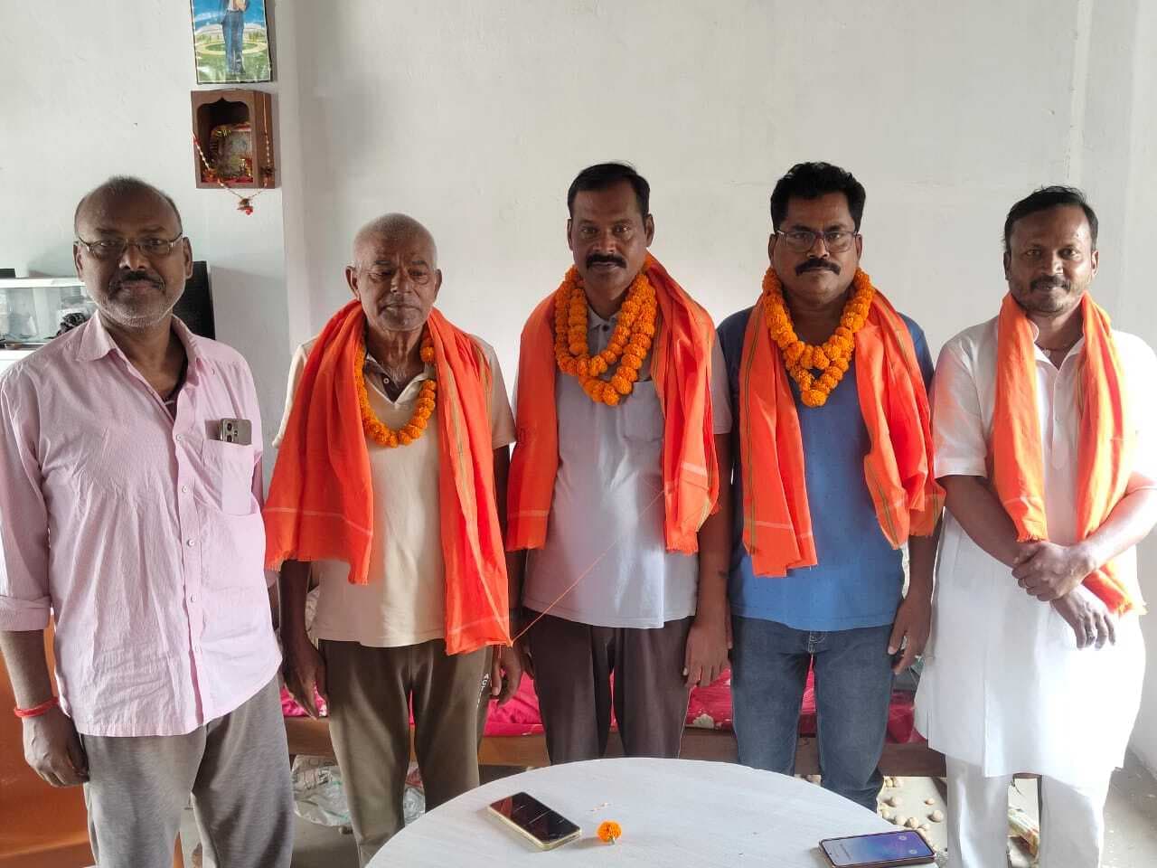 Samastipur News:बीस सूत्री अध्यक्ष बने रणधीर व उपाध्यक्ष पद पर रंजीत नामित