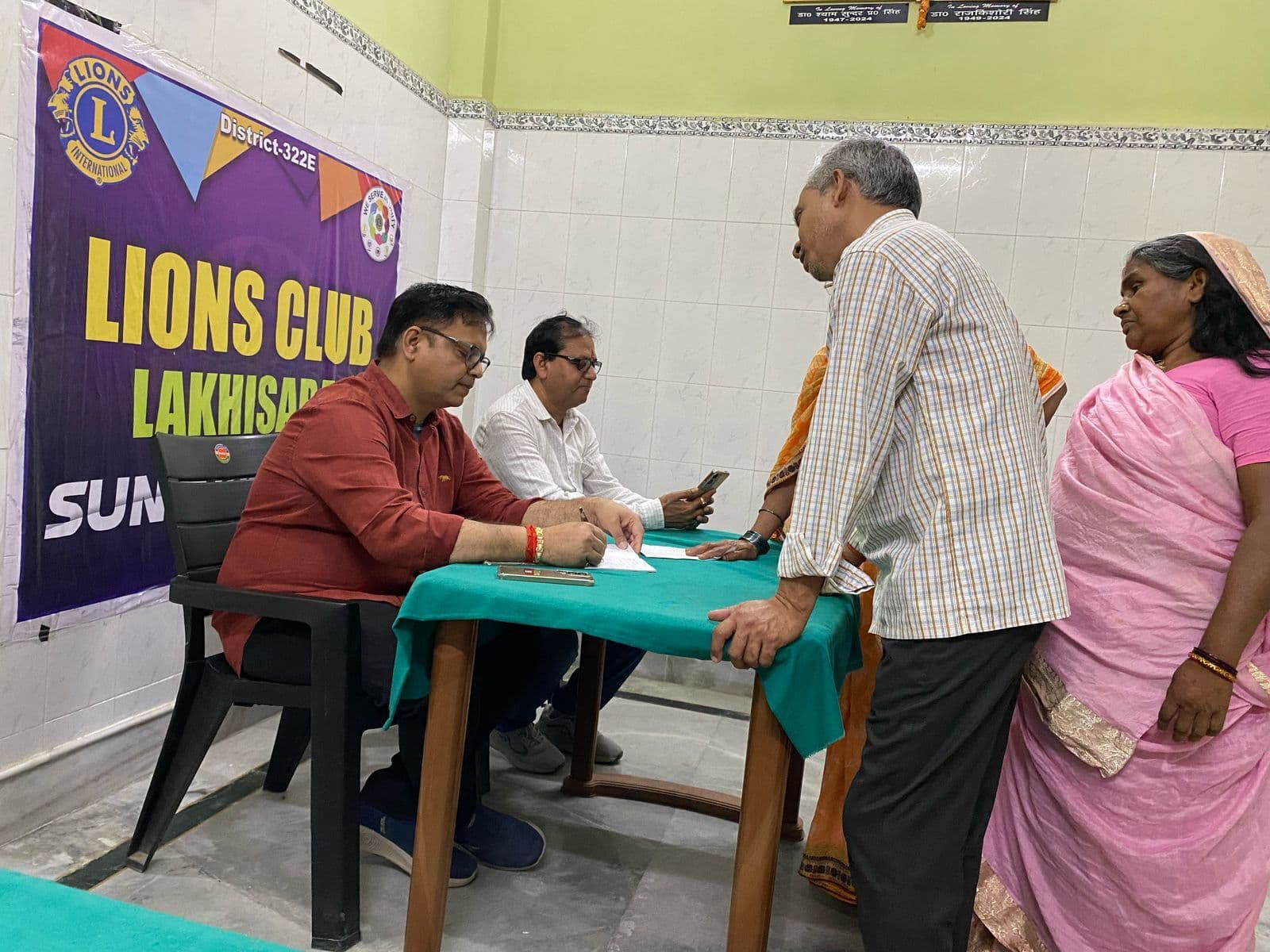 शिविर में 277 लोगों की हुई नि:शुल्क स्वास्थ्य जांच