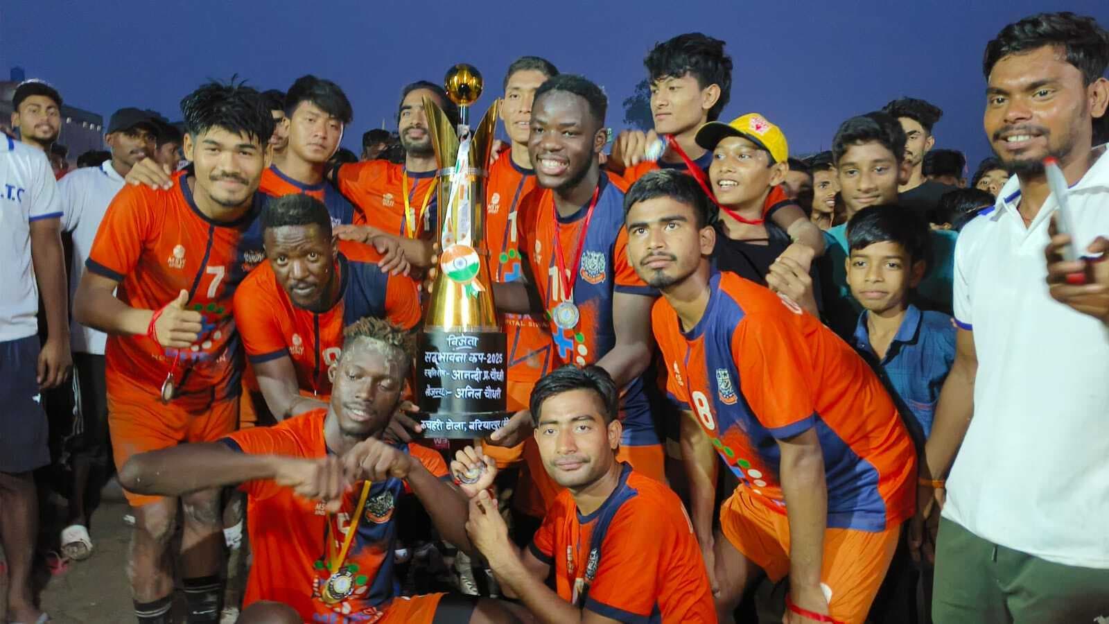 सिवान ने मुंगेर को एक गोल से पराजित कर फाइनल कप पर जमाया कब्जा