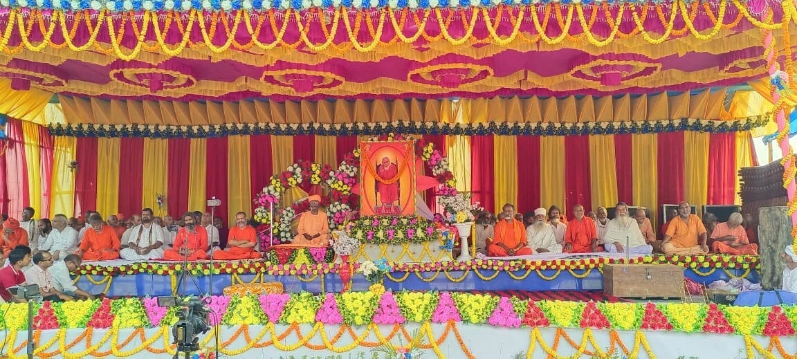 Bhagalpur news सत्संग साधना, सेवा, श्रद्धा व समर्पण की परीक्षा है : स्वामी भगीरथ दास