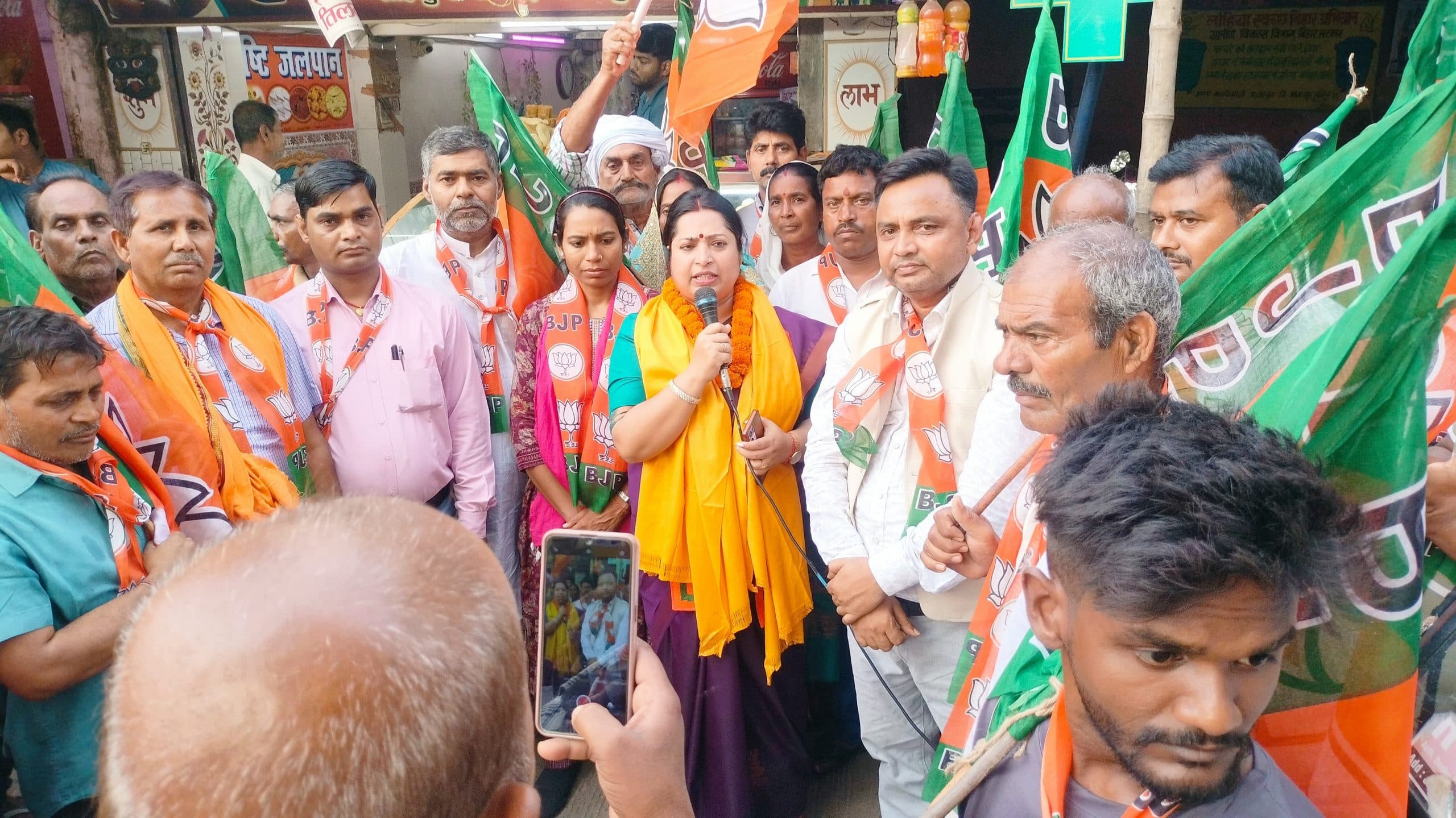 Bhagalpur news एनडीए के शासनकाल में राज्य का हो रहा है चहुंमुखी विकास : प्रीति शेखर