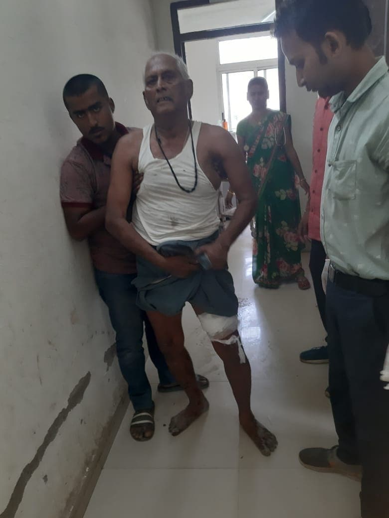 जमीन विवाद को लेकर चली गोली, एक महिला सहित दो घायल