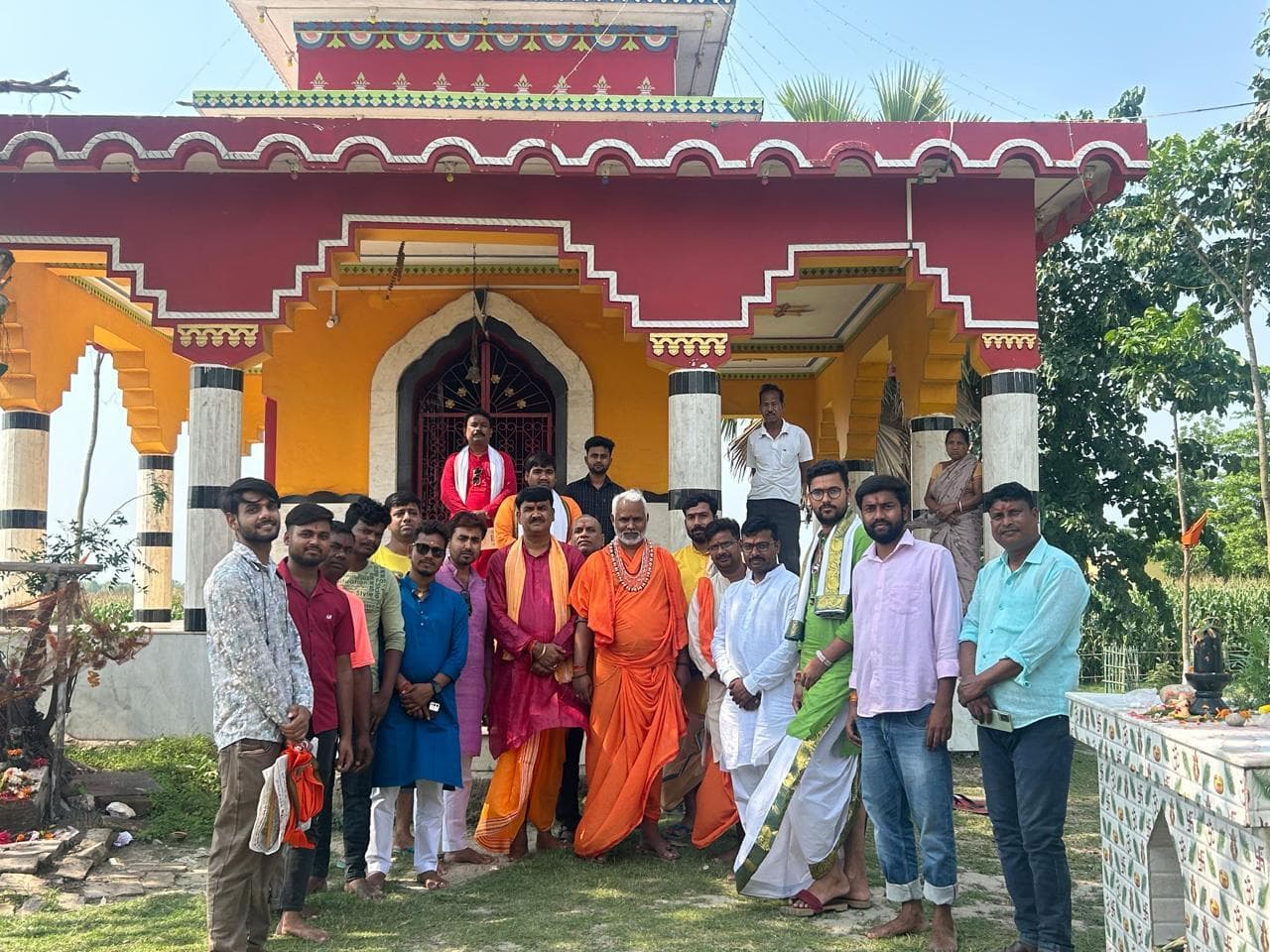 गोरखनाथ धाम में मां काली की हुई पूजन अर्चना