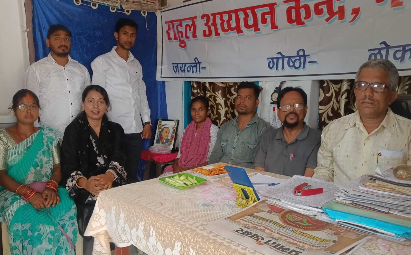 अध्ययन केंद्र में मनायी गयी संविधान निर्माता की जयंती