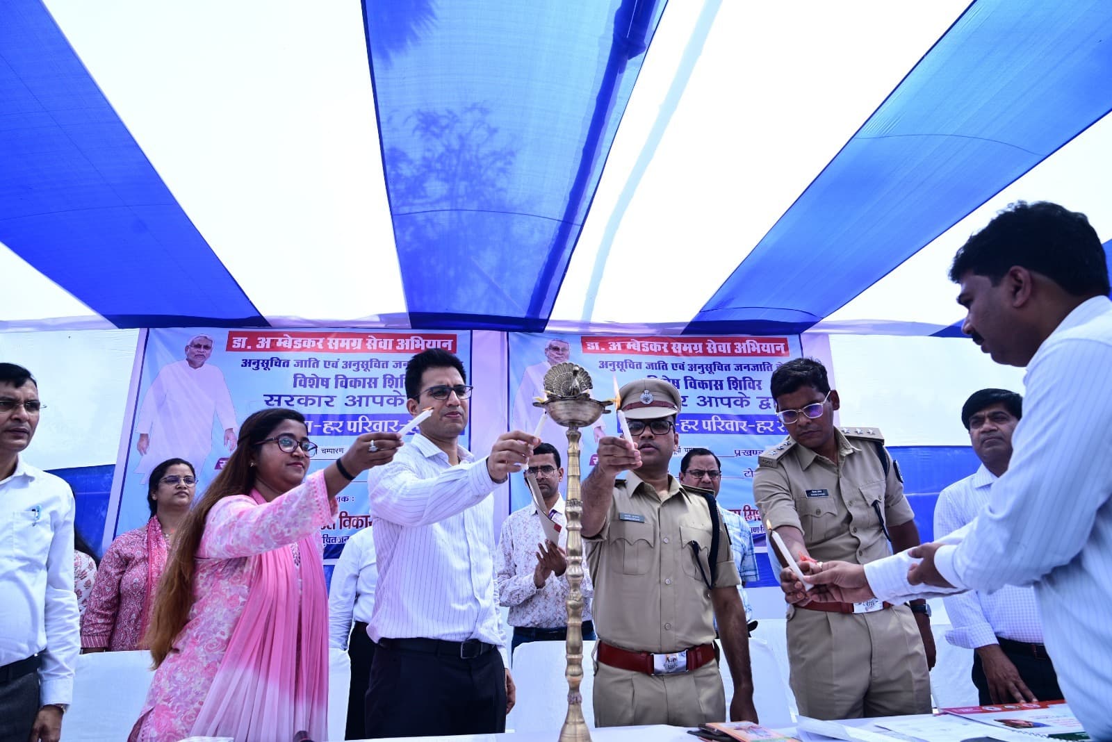 Motiharai :बाबा साहब के सपनों के अनुकूल जरूरतमंदों तक योजनाएं पहुंचाना प्राथमिकता : डीएम