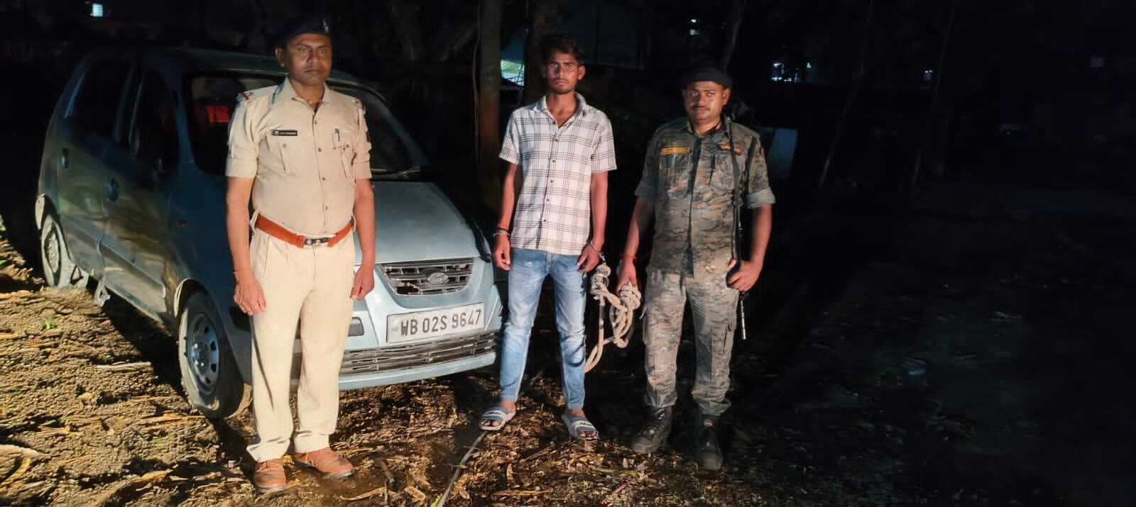 चोरी की तीन बाइकों व एक कार समेत पांच धंधेबाज गिरफ्तार