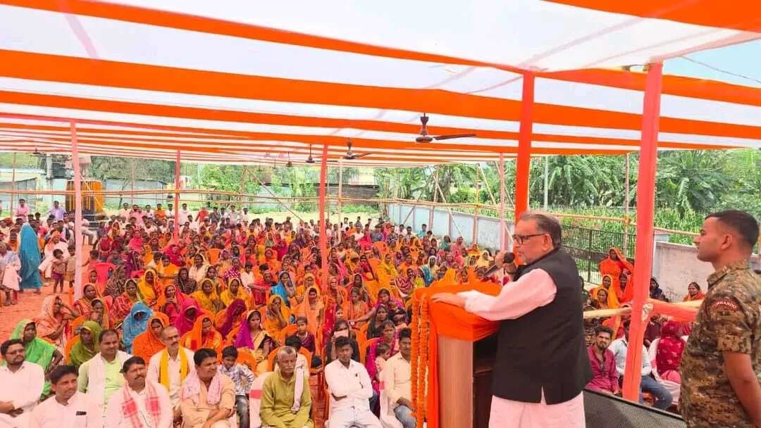 Motihari : भाजपा ने बाबा साहेब का किया सम्मान : राधामोहन