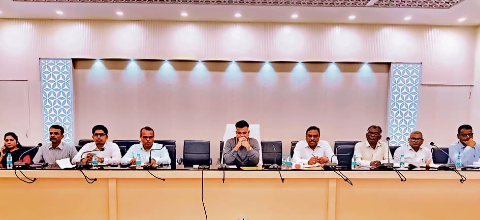 आंबेडकर समग्र सेवा अभियान की शुरुआत, लाइव प्रसारण में अधिकारियों ने लिया भाग