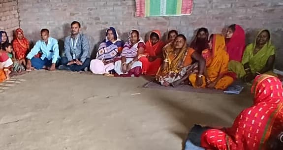 महिलाओं के स्वास्थ्य संबंधित दी जानकारी