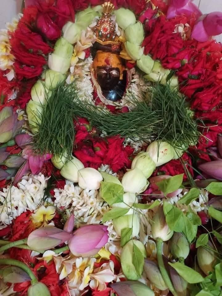 Deoghar news : शीतला माता की हुई वार्षिक पूजा, माता के दर्शन के लिए लगी लंबी कतार