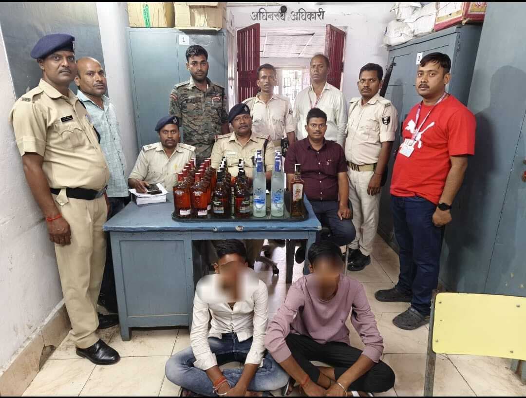 Samastipur News:सीआईबी की टीम ने शराब के साथ युवक को किया गिरफ्तार