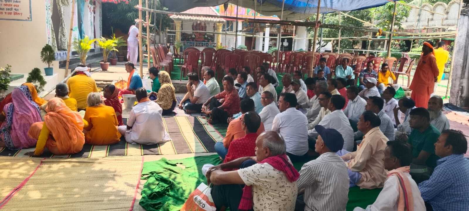 East Singhbhum News : हरिसाधना आश्रम में महाप्रभु के मंदिर का निर्माण शुरू