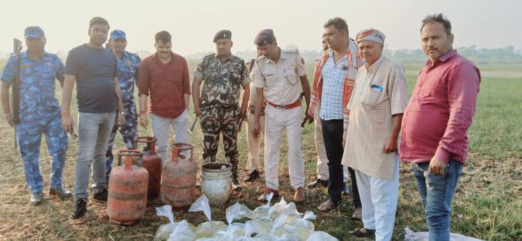 Motihari: दामोवृत्ति से 250 लीटर चुलाई शराब बरामद