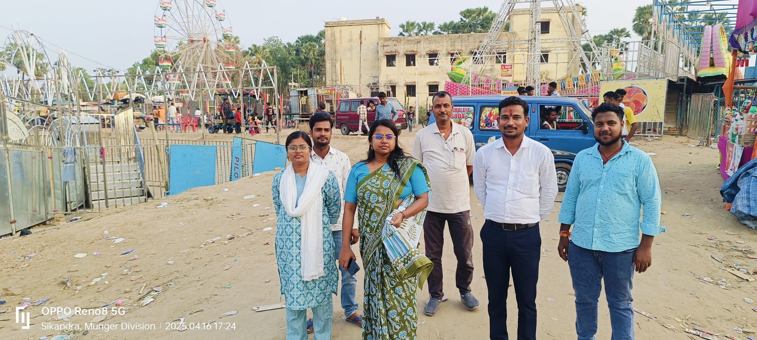 कार्यपालक पदाधिकारी ने यज्ञस्थल का निरीक्षण कर सफाई-व्यवस्था का लिया जायजा, दिया