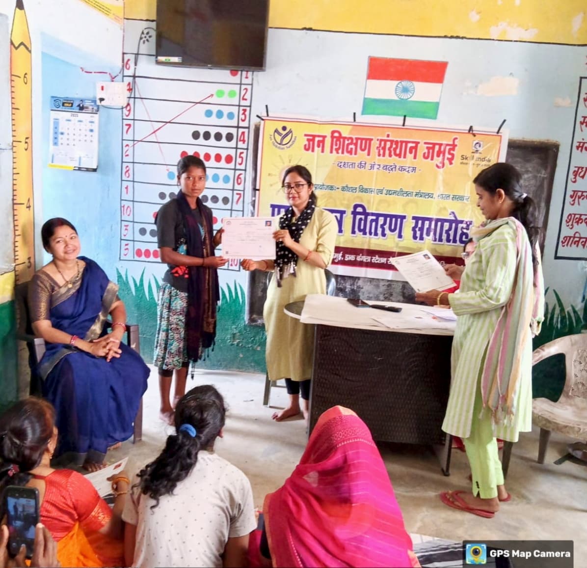 फैशन ज्वेलरी के सफल प्रशिक्षुओं को मिला दक्षता प्रमाण पत्र